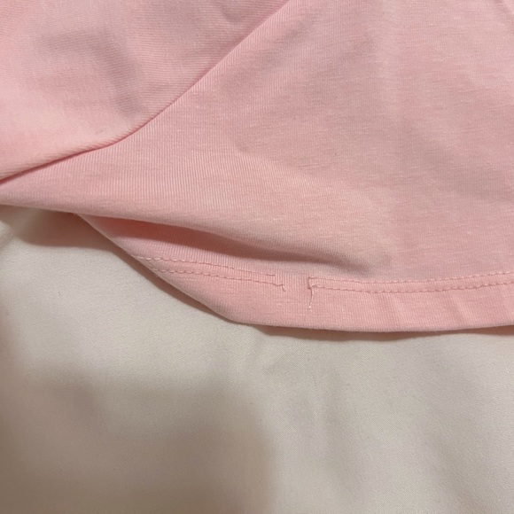 Better Bodies Chelsea Tee, Pale Pink, Size Medium. - Picture 5 of 9